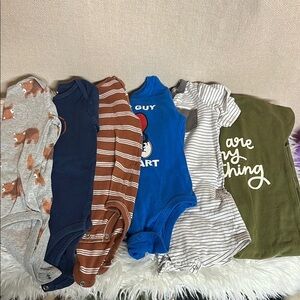 Assorted Baby Onesies Set
